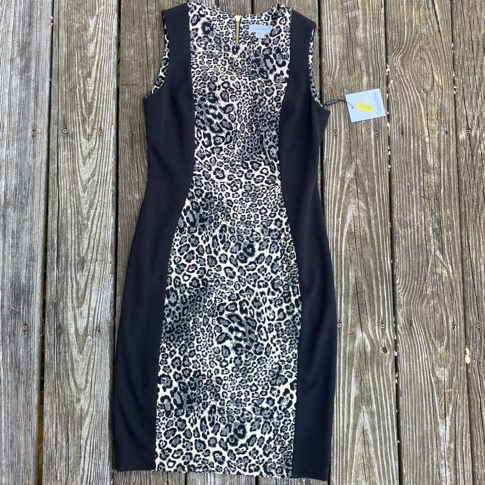 Calvin Klein Animal Print Dress